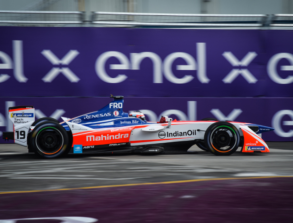 Auto in corsa - Formula E Marrakech