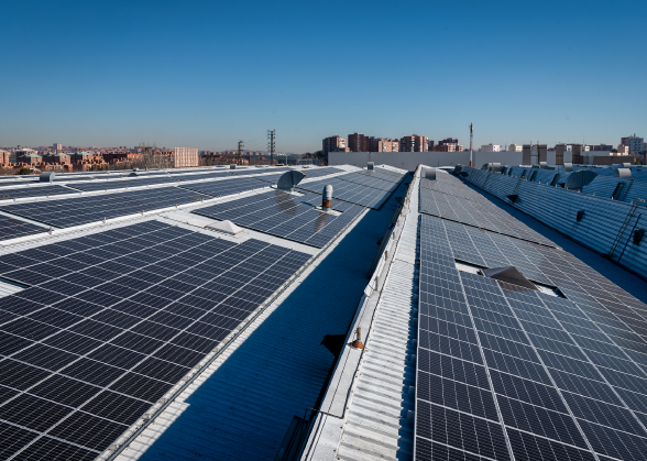 photovoltaic plant of madrid