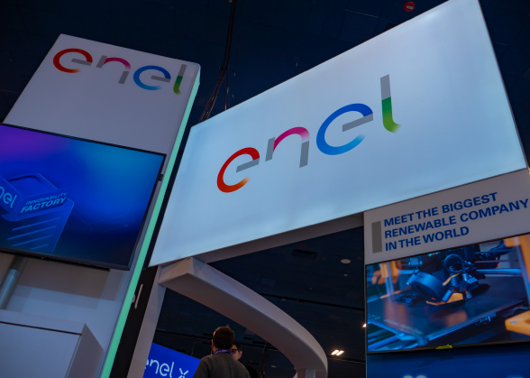 Stand de Enel X en el (Consumer Electronics Show) CES